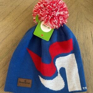 Bula Steamboat Blue and Red Beanie toboggan new with tags